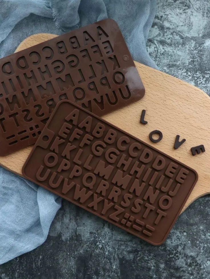 [Item 013] Silicon alphabet mold
